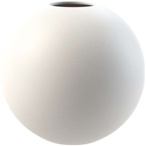 Cooee Design Ball Vase H10 cm, Hvid