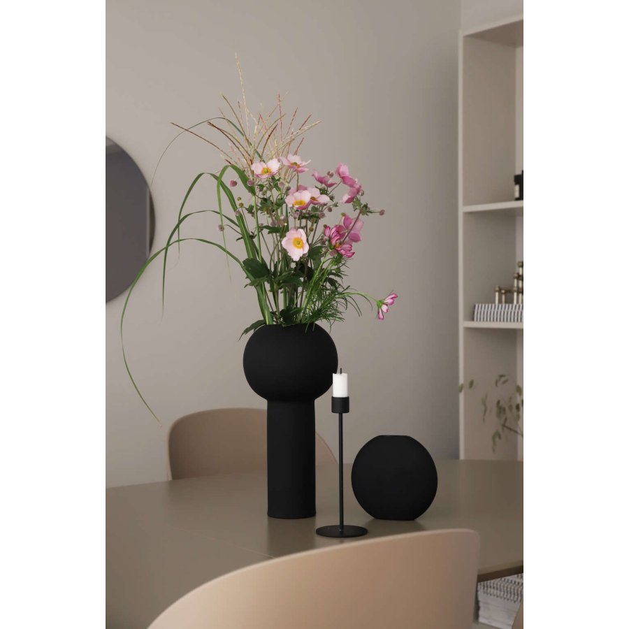 Cooee Design Pastille Vase H15 cm, Sort