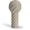 Cooee Design Twist Pillar Vase H34 cm, Sand