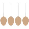 Cooee Design Pskeophng g H5,5 cm, Cafe Au Lait