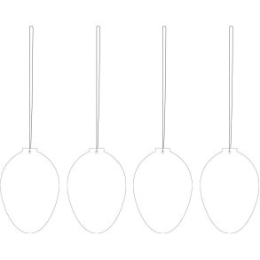 Cooee Design Pskeophng g H5,5 cm, Hvid