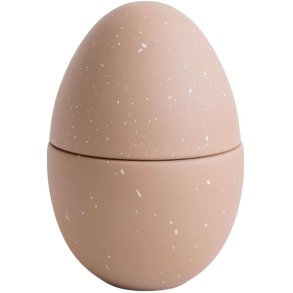 Cooee Design Bonbonniere H14 cm, Cafe Au Lait/Shell