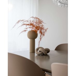 Cooee Design Knot Table Skulptur 11,5 cm, Sand