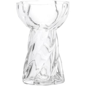 Cooee Design Twist Bulb Ball Vase H12,8 cm, Klar