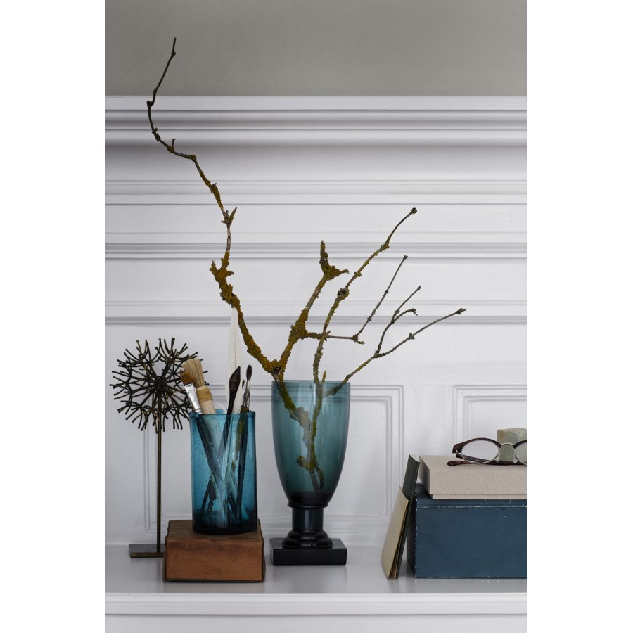 Cozy Living Trophe Vase H24 cm, Petrol