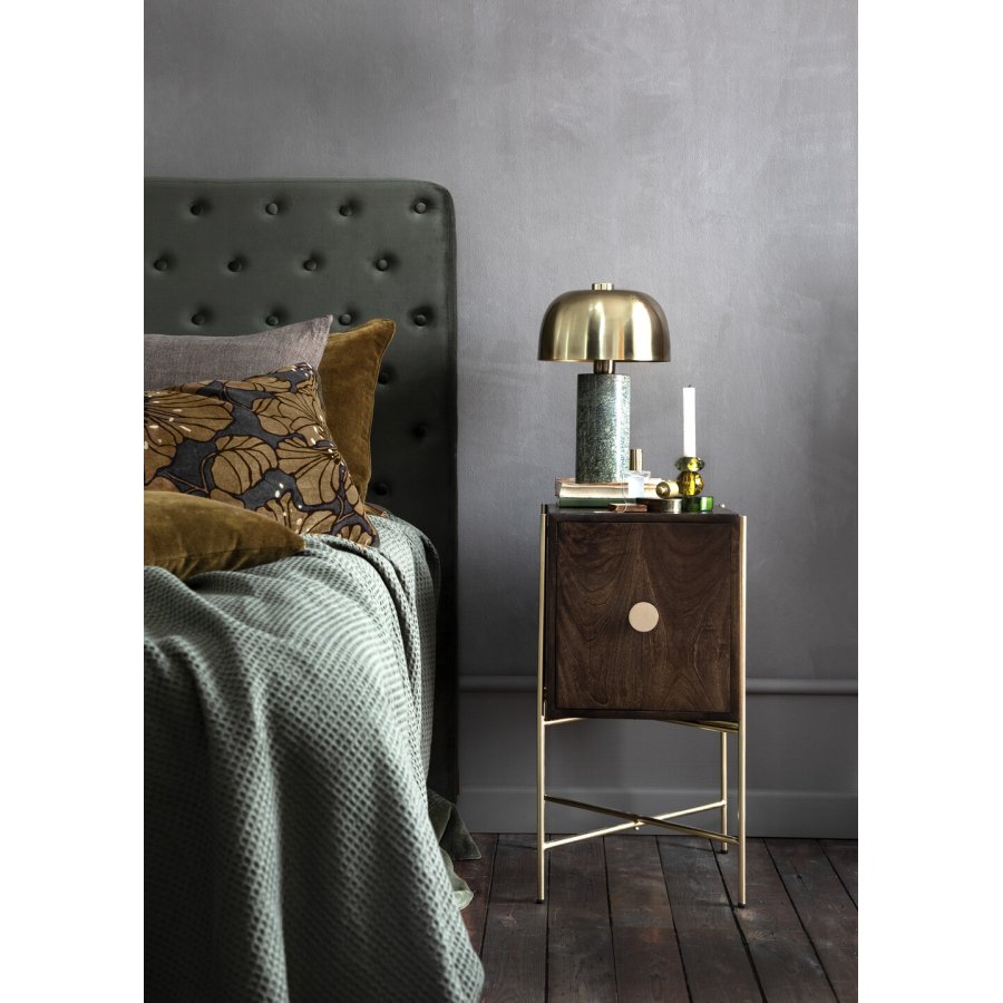 Cozy Living Nordic Waffle Sengetppe 220x260 cm, Army