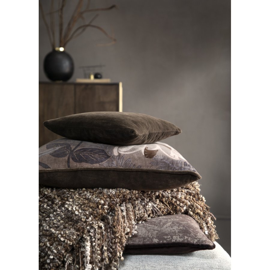 Cozy Living Ronja Boucle Decke 130x170 cm, Steel