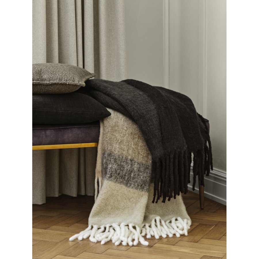 Cozy Living Mathea Plaid 170x130 cm, Taupe