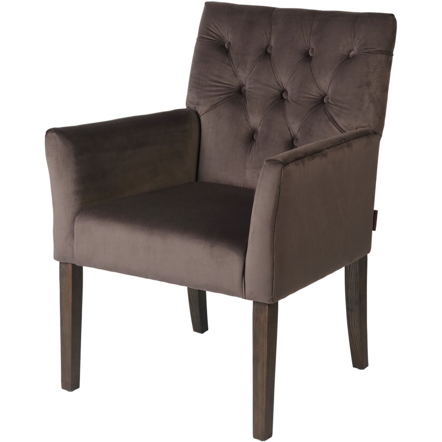 Cozy Living Sander Spisebordsstol, Taupe