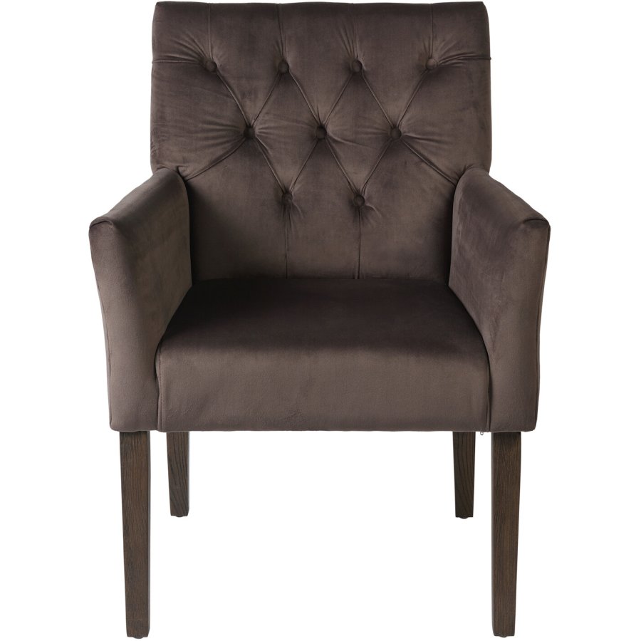 Cozy Living Sander Spisebordsstol, Taupe