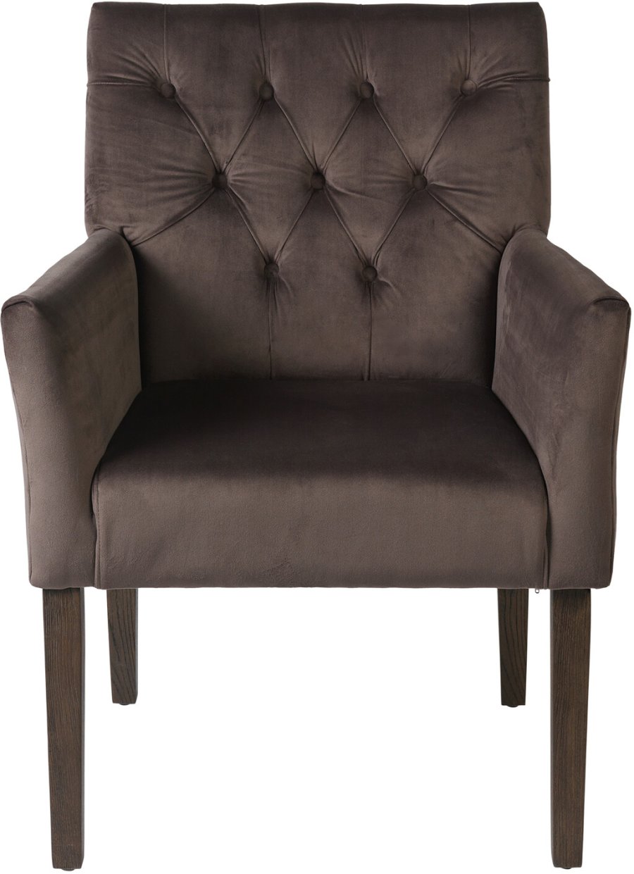 Cozy Living Sander Spisebordsstol, Taupe
