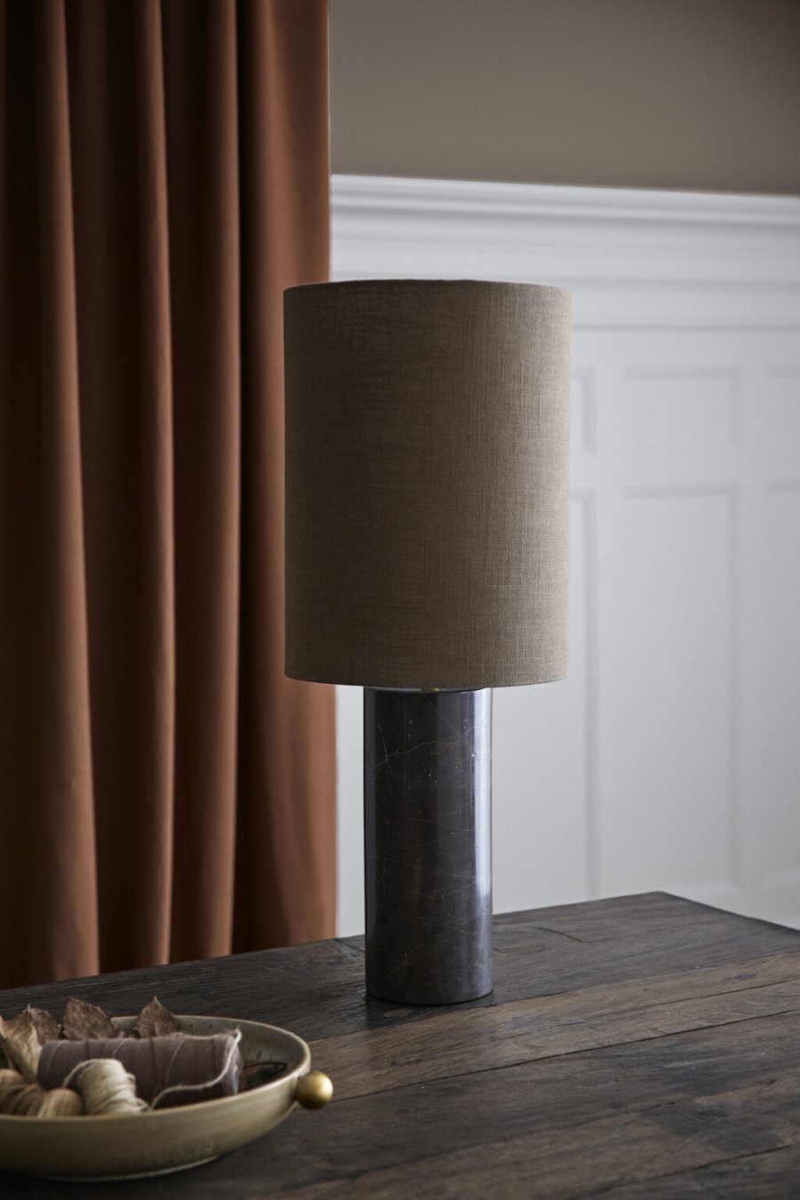 Cozy Living Ella Lampebase H30 cm, Toffee Brown