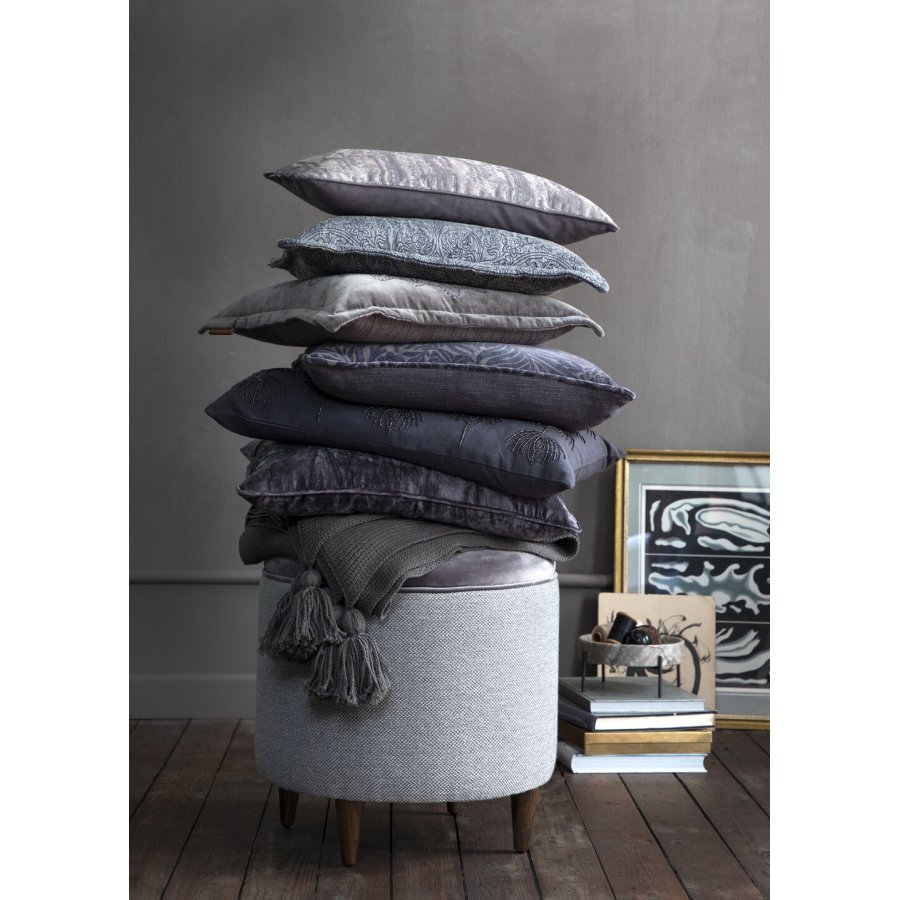 Cozy Living Plaid 130x170 cm, Steel