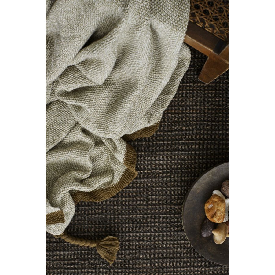 Cozy Living Astrid Plaid 130x170 cm, Spring Leaf