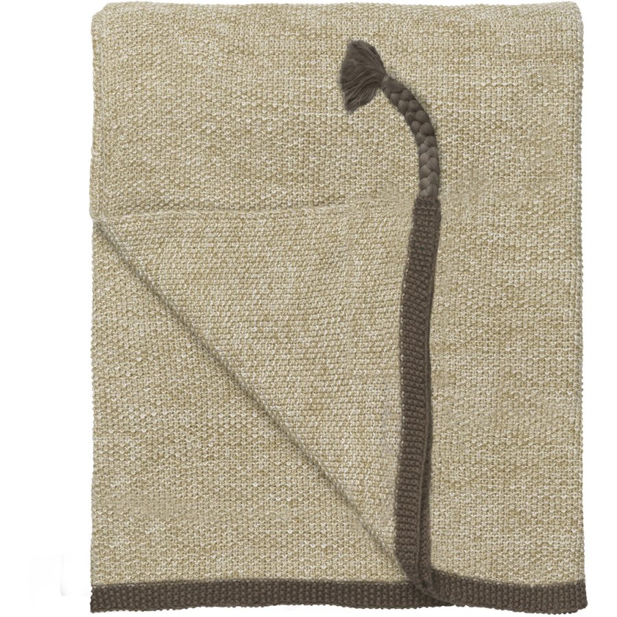 Cozy Living Astrid Plaid 130x170 cm, Spring Leaf