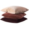 Cozy Living Pudest 3 stk. 50x50 cm, Dusty Rose/Rosa/Pinot