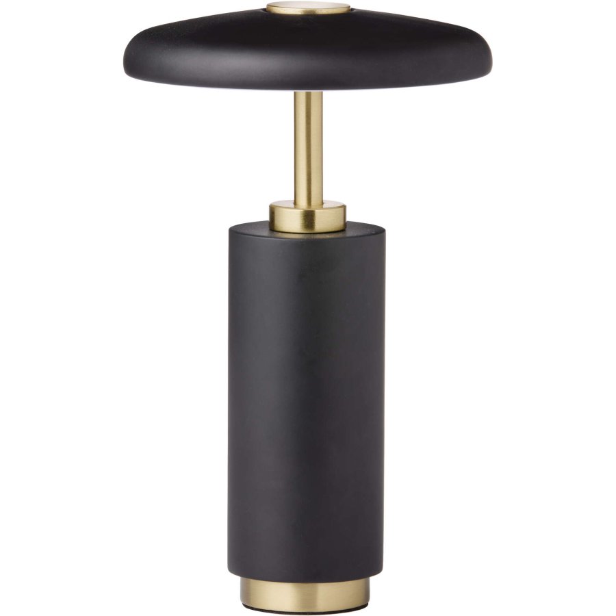 Cozy Living Cassias Bordlampe Genopladelig LED H23 cm, Black Saphire