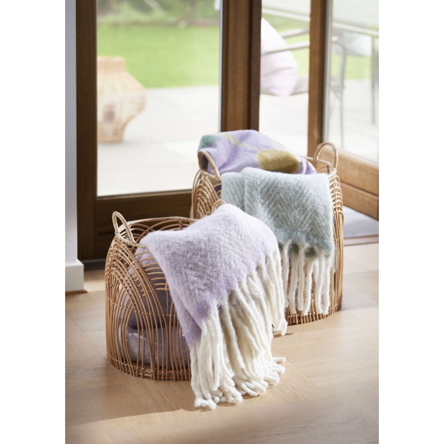 Cozy Living Mathea Decke 130x170 cm, Jungle Green