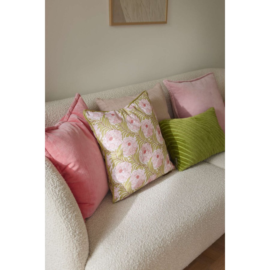 Cozy Living Maddie Pudebetrk 30x50 cm, Fern Green