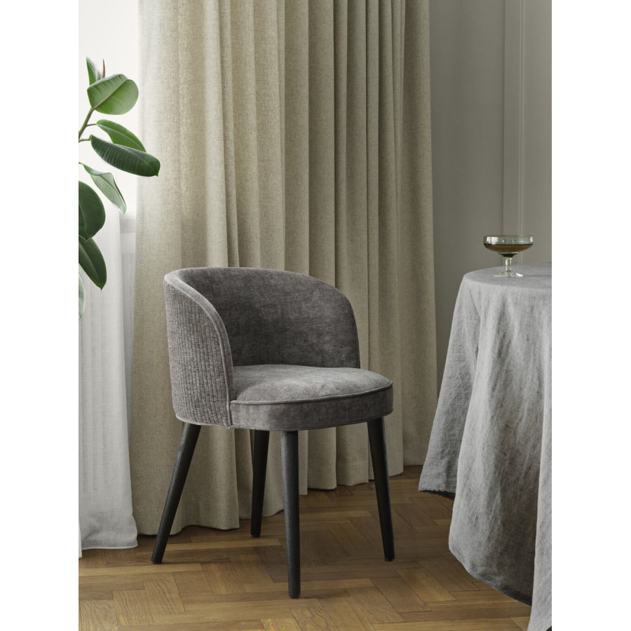 Cozy Living Iddie Spisebordsstol, Coal