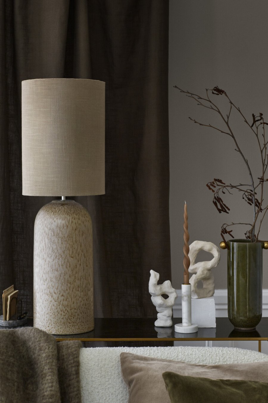 Cozy Living Dagny Lysestagest 2 stk, Snow
