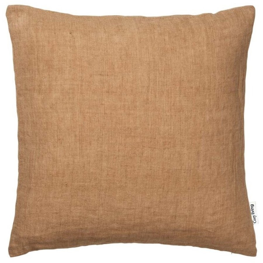Cozy Living Pudest 3 stk. 50x50 cm, Toffee/Mustard/Caramel
