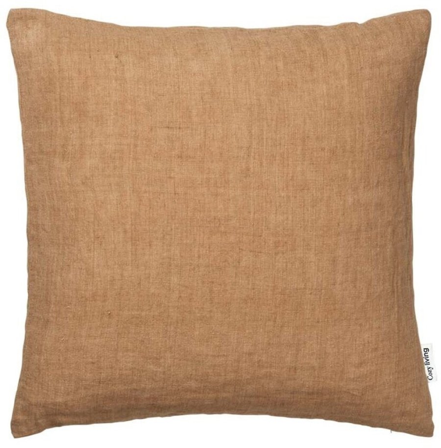 Cozy Living Pudest 3 stk. 50x50 cm, Toffee/Mustard/Caramel
