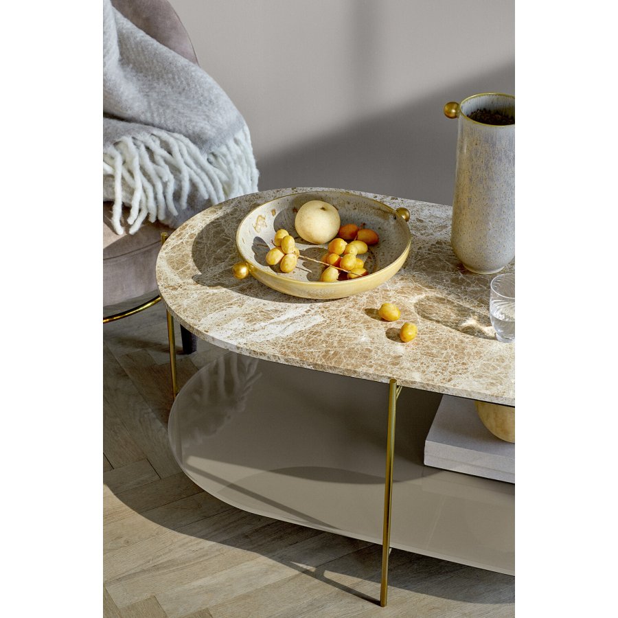 Cozy Living Siff Sofabord H50 cm, Caramel