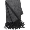 Cozy Living Mathea Plaid 130x170 cm, Grey, Black