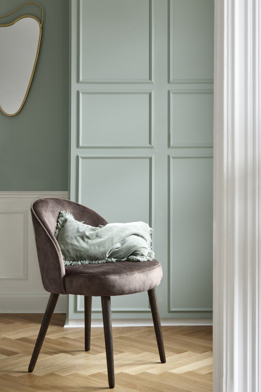 Cozy Living Thekla Spisebordsstol, Dark Chestnut