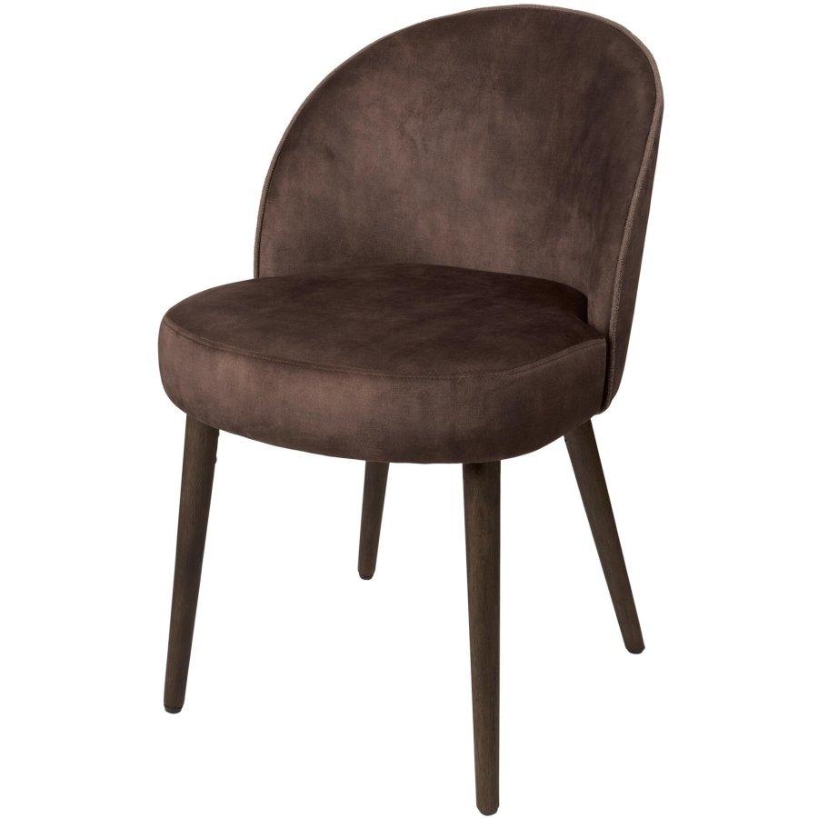 Cozy Living Thekla Spisebordsstol, Dark Chestnut