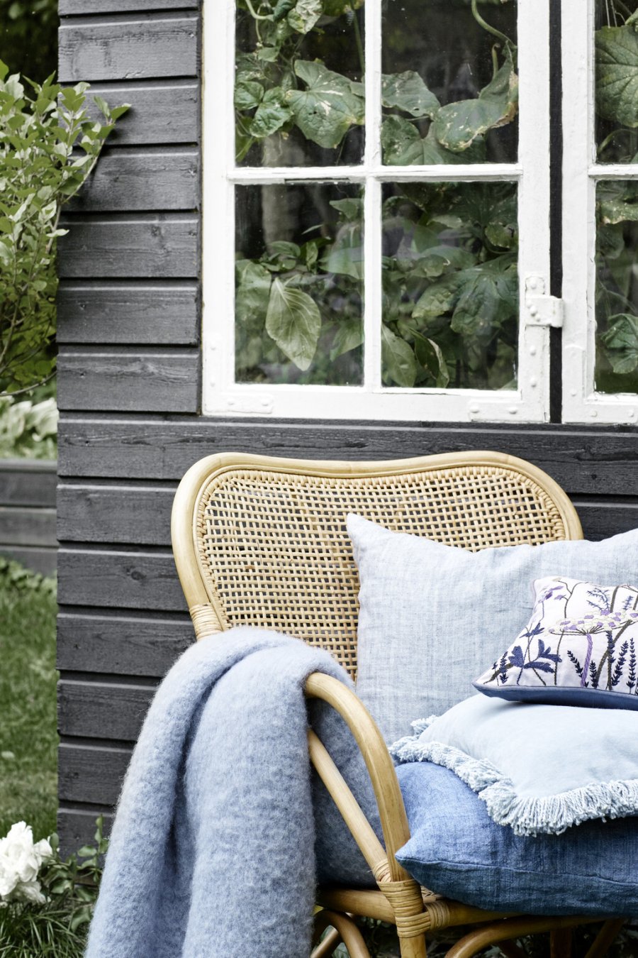 Cozy Living Mathea Melange Plaid 130x170 cm, Agate