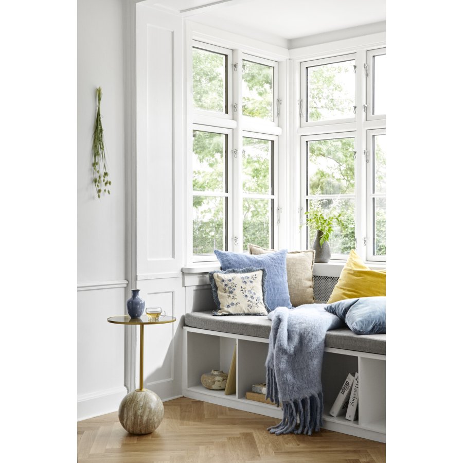 Cozy Living Mathea Melange Plaid 130x170 cm, Agate