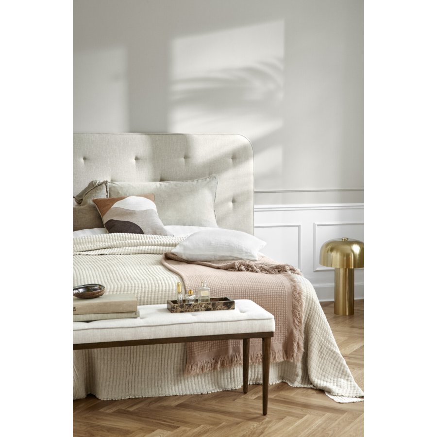 Cozy Living Abbey Sengetppe 280x260 cm, Alpaca