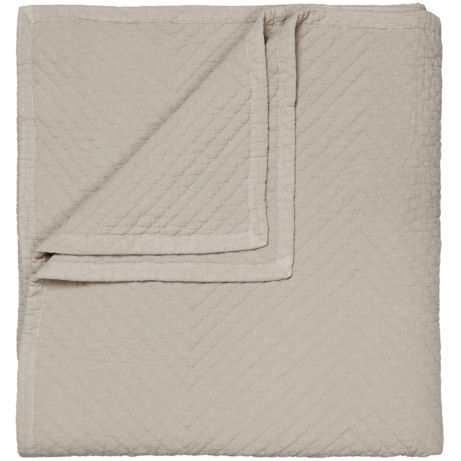 Cozy Living Flora Sengetppe 280x260 cm, Alpaca