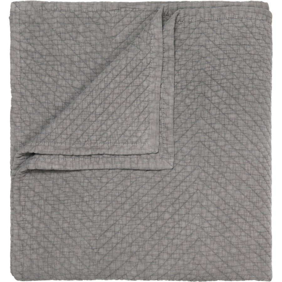 Cozy Living Flora Tagesdecke 280x260 cm, Granit