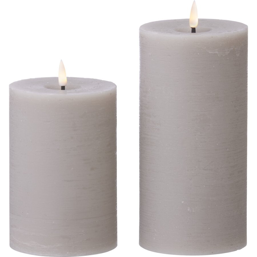 Cozy living Bloklys LED H20 cm, Stone