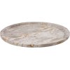 Cozy living Emilie Fad 40 cm, Beige Marmor