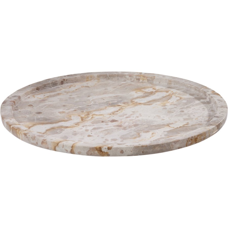 Cozy living Emilie Fad 40 cm, Beige Marmor