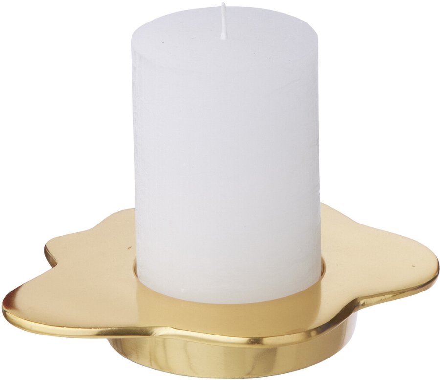 Cozy living Disree Lysestage H2,8 cm, Guld