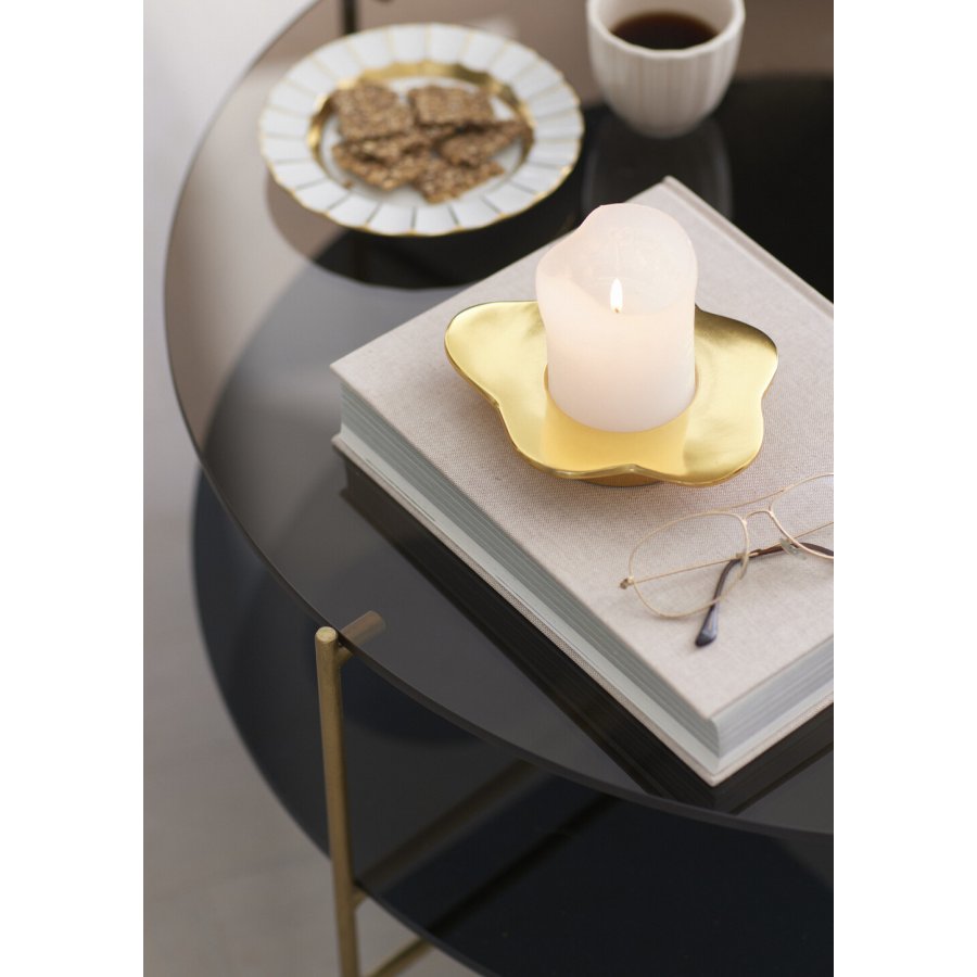 Cozy living Disree Lysestage H2,8 cm, Guld