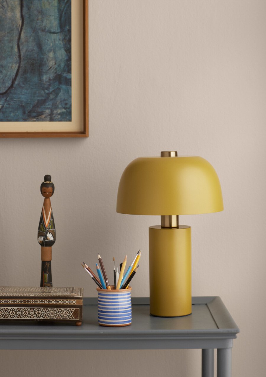 Cozy living Lulu Lampe H33 cm, Curry