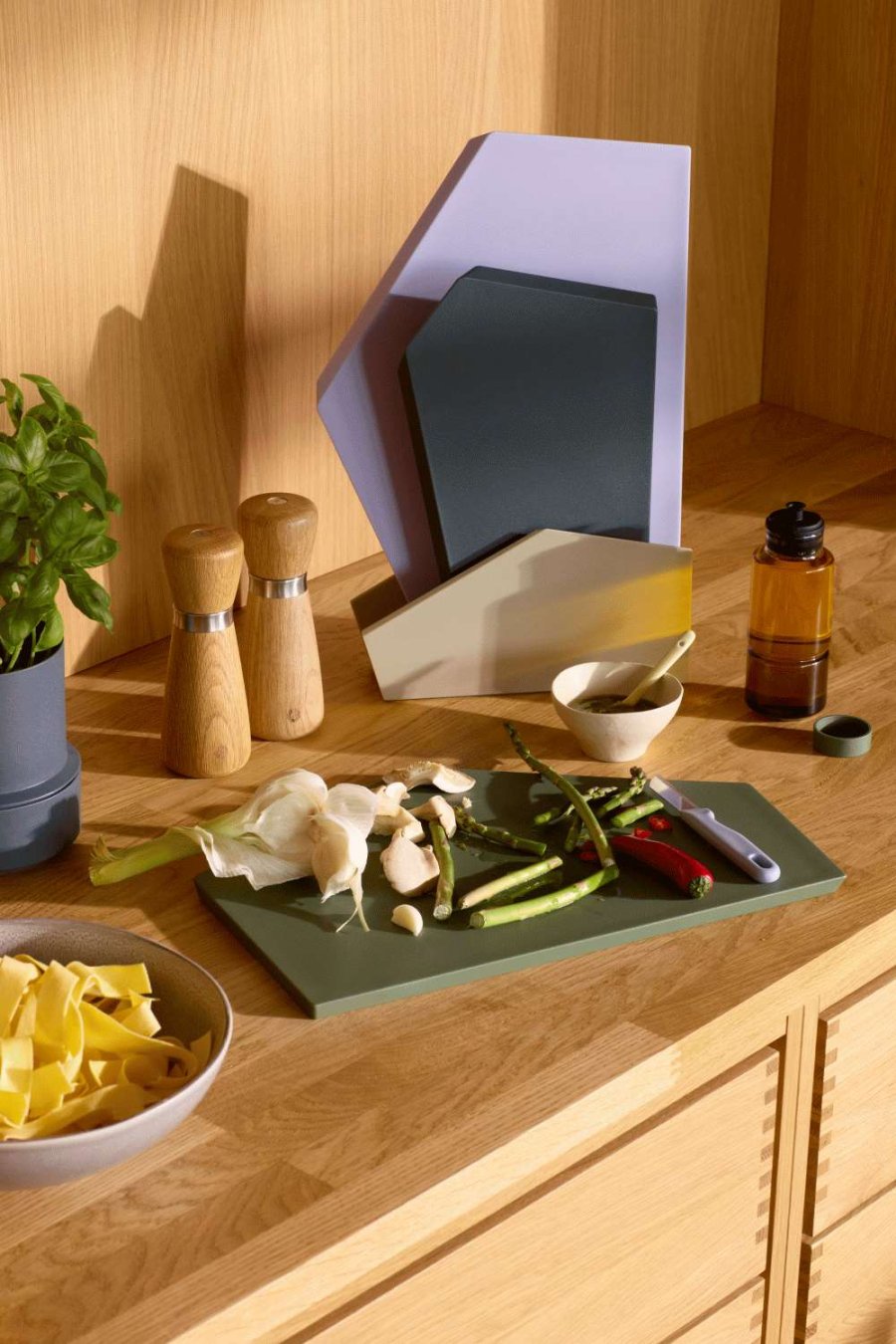 CrushGrind Zrich SchneidebrettHalter 24 cm, Cumin