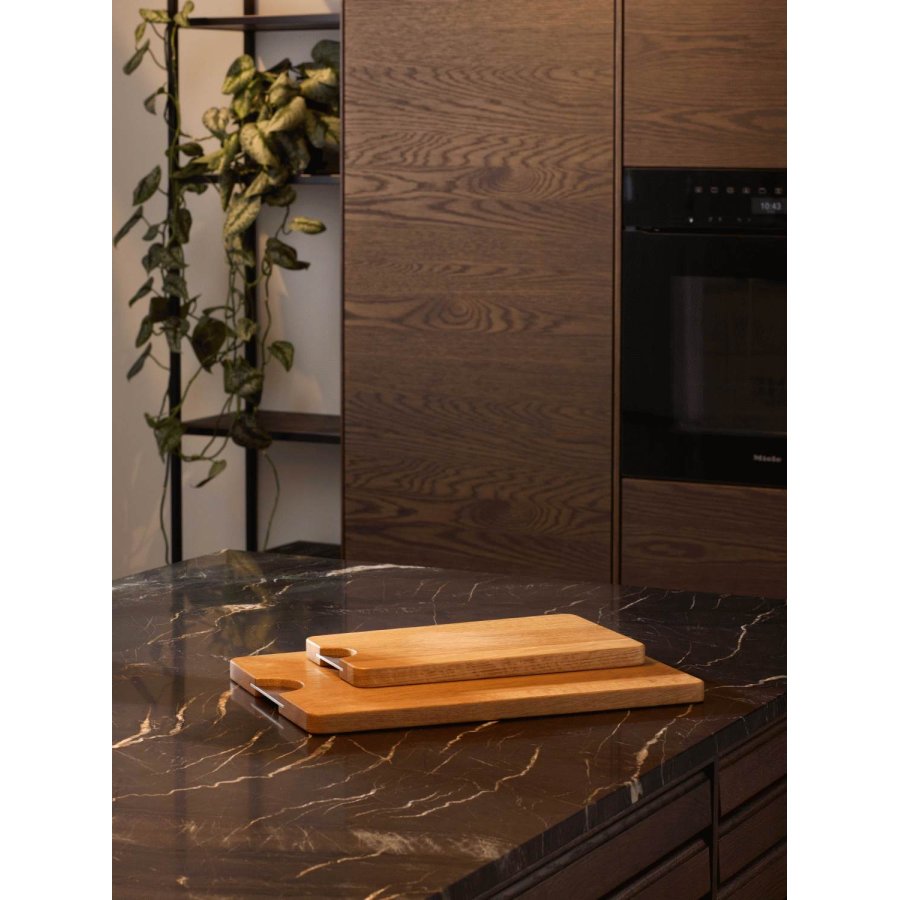 CrushGrind Champagne Schneidebrett 31x18 cm, Eiche