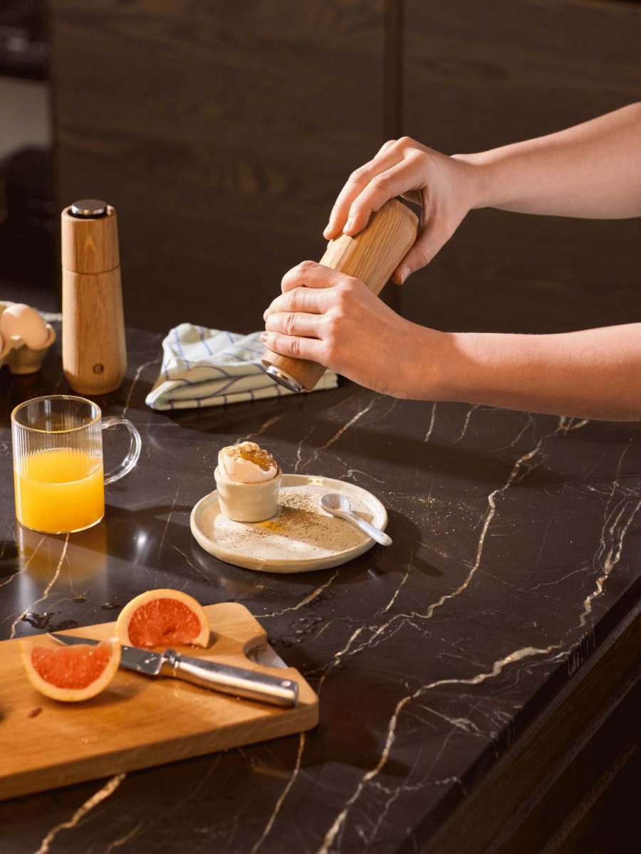 CrushGrind Champagne Schneidebrett 31x18 cm, Eiche