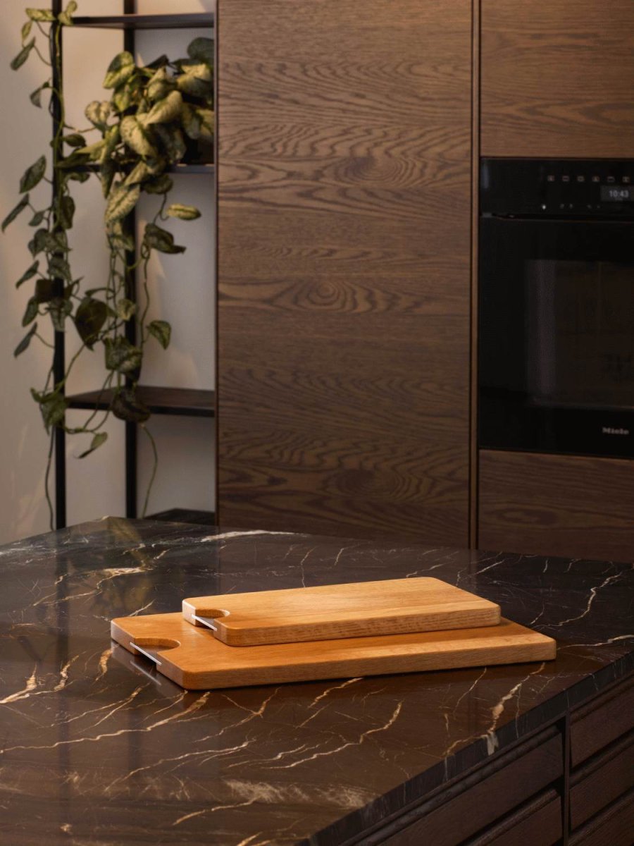 CrushGrind Champagne Schneidebrett 40x30 cm, Eiche