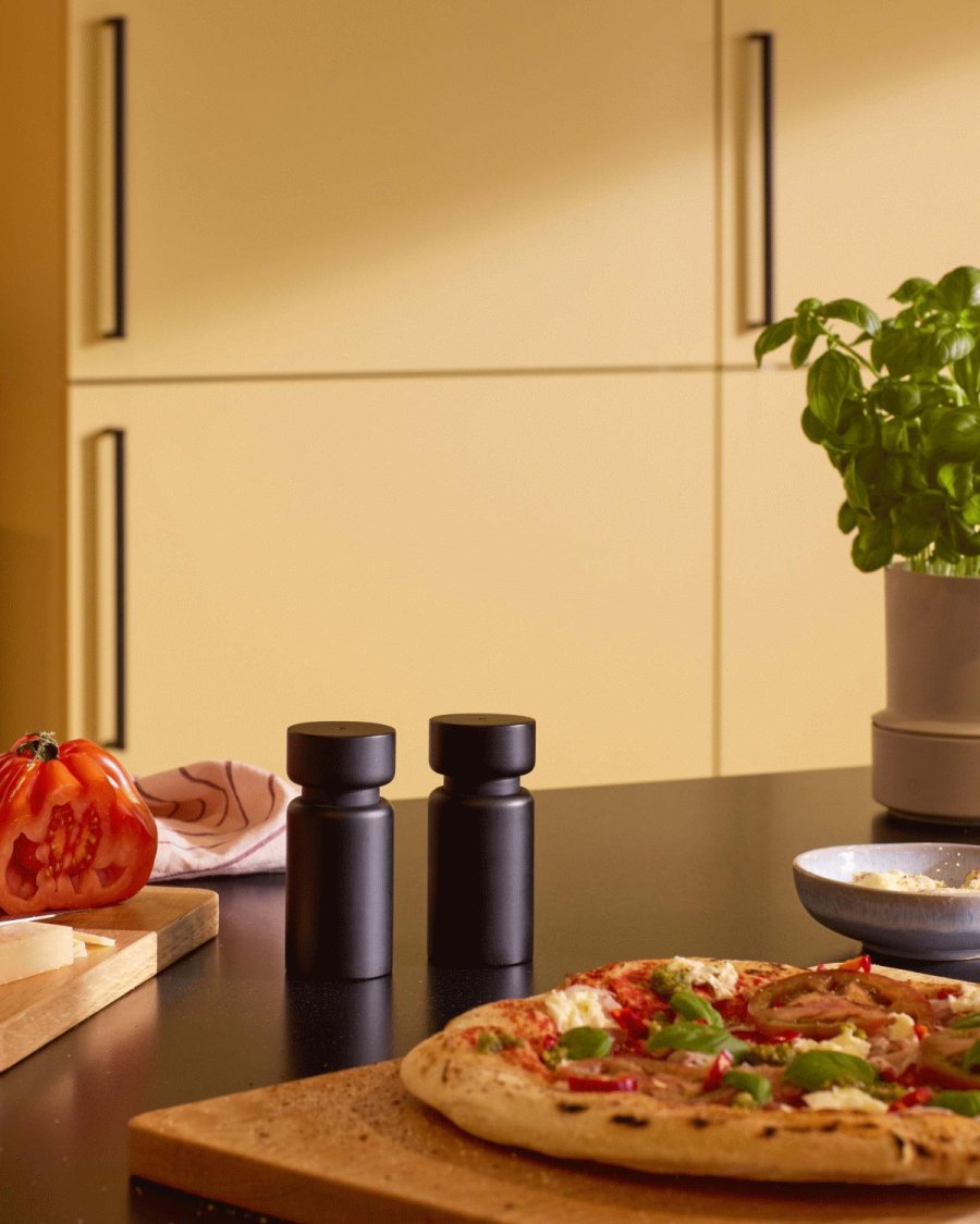 CrushGrind Helsinki Mhlen-Set H11 cm, Schwarz