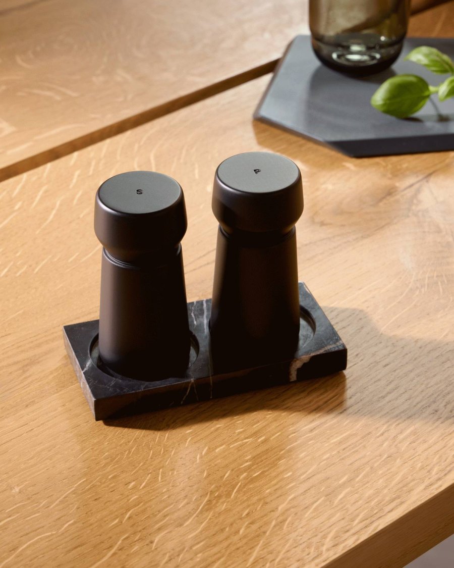 CrushGrind Amsterdam Mhlen-Set H11 cm, Schwarz