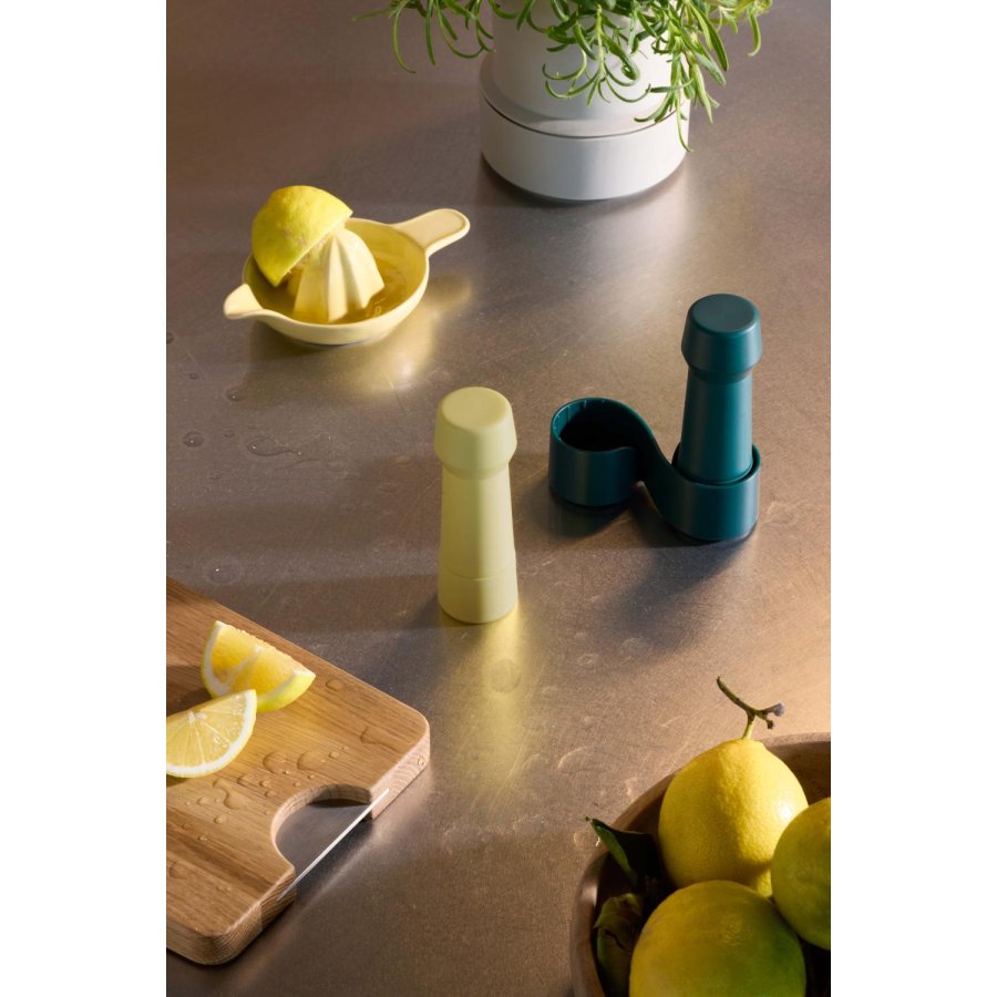 CrushGrind Amsterdam To-Go Kv�rns�t H11 cm, Forest Green/Dusty Yellow