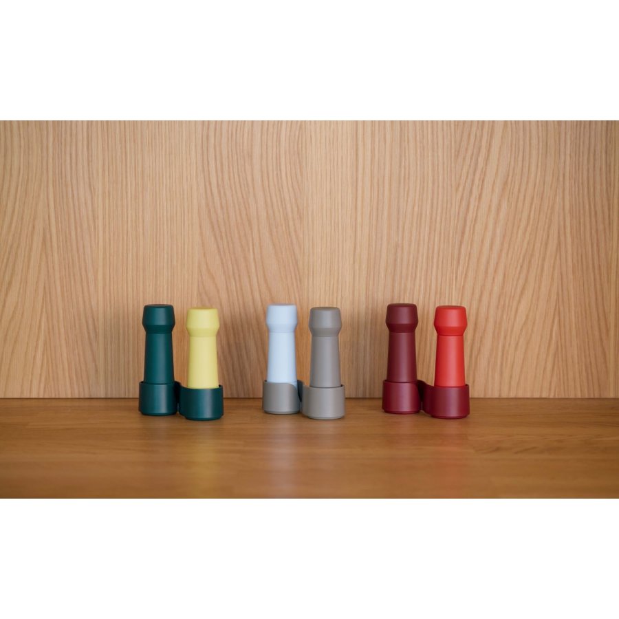 CrushGrind Amsterdam To-Go Kv�rns�t H11 cm, Forest Green/Dusty Yellow